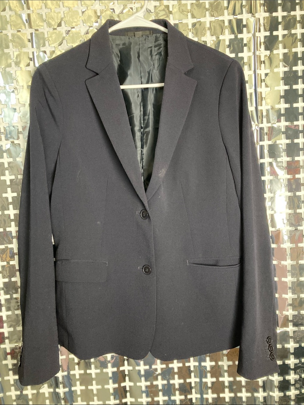 Uniqlo Black Women's Single-Breasted Blazer